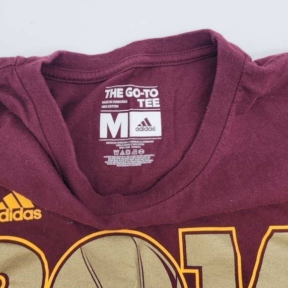 Cleveland Cavaliers T Shirt ADIDAS 2016 Champions Men Size Medium - Picture 2 of 5